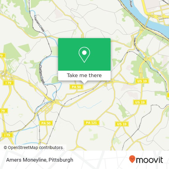 Amers Moneyline map