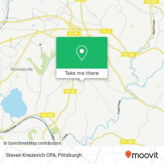 Steven Knezevich CPA map