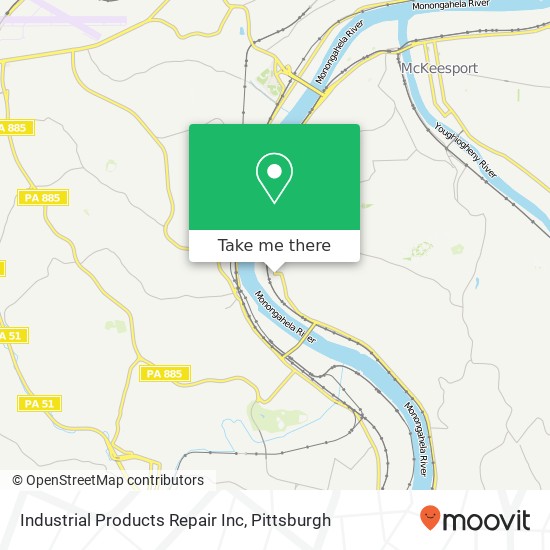 Industrial Products Repair Inc map