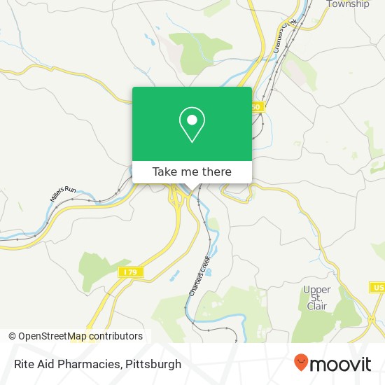 Rite Aid Pharmacies map