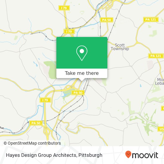 Mapa de Hayes Design Group Architects