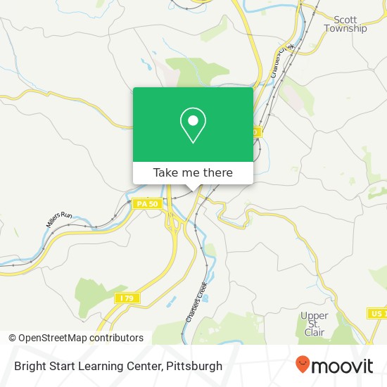 Bright Start Learning Center map