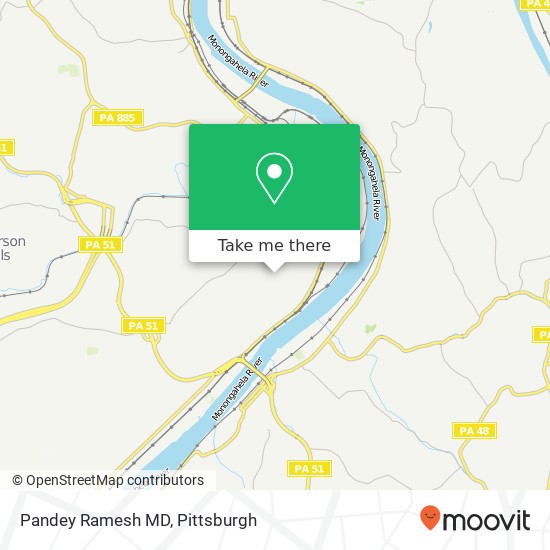 Mapa de Pandey Ramesh MD