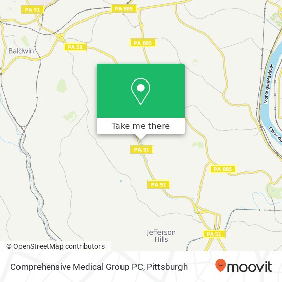 Comprehensive Medical Group PC map