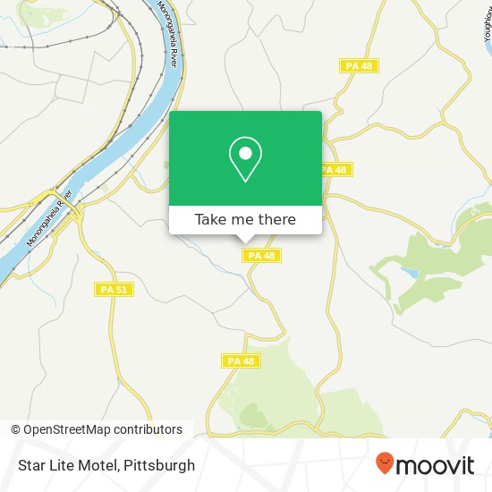 Mapa de Star Lite Motel