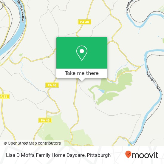 Mapa de Lisa D Moffa Family Home Daycare