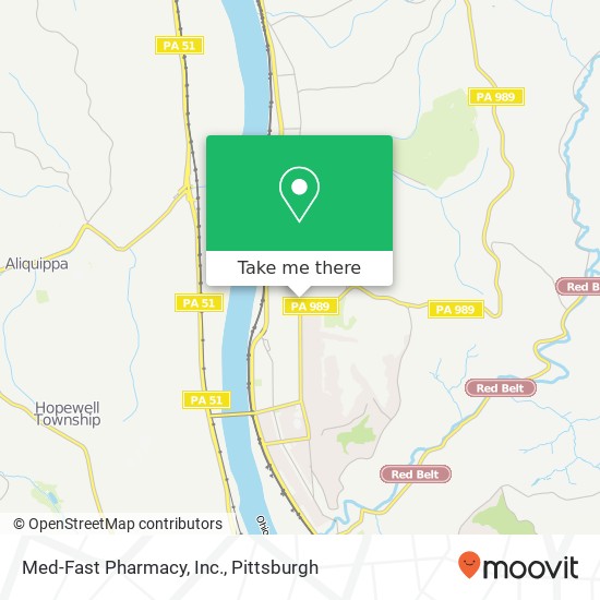 Med-Fast Pharmacy, Inc. map