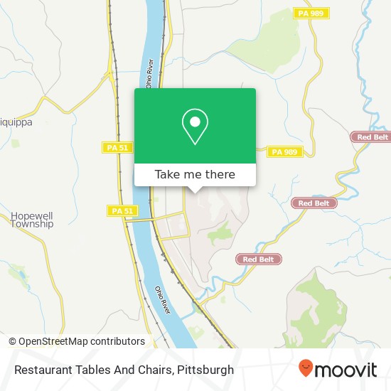 Restaurant Tables And Chairs map