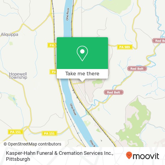 Kasper-Hahn Funeral & Cremation Services Inc. map