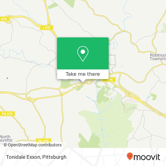 Mapa de Tonidale Exxon