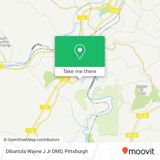 Mapa de Dibartola Wayne J Jr DMD