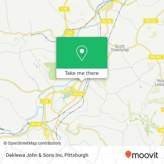 Deklewa John & Sons Inc map