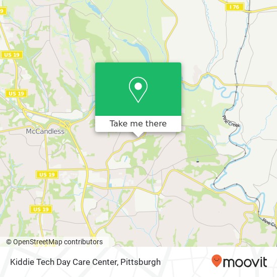 Mapa de Kiddie Tech Day Care Center