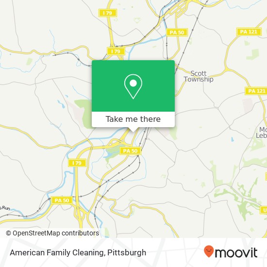 Mapa de American Family Cleaning