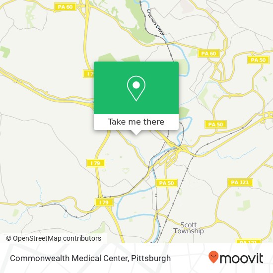 Commonwealth Medical Center map