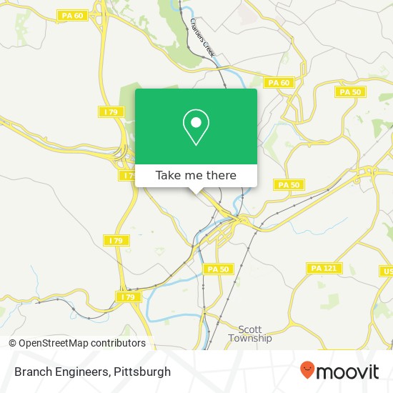 Branch Engineers map
