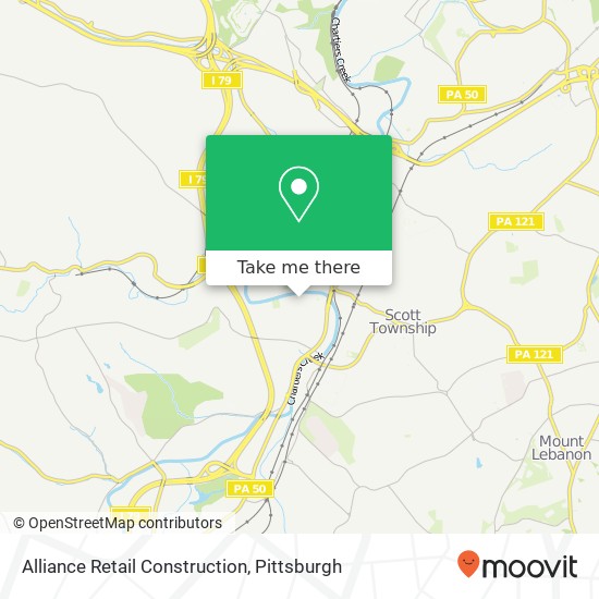 Mapa de Alliance Retail Construction