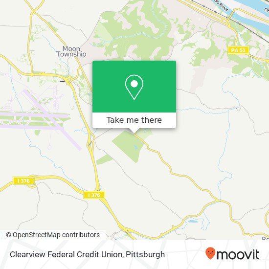 Clearview Federal Credit Union map