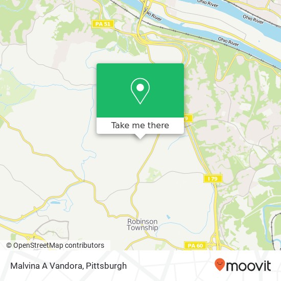 Malvina A Vandora map