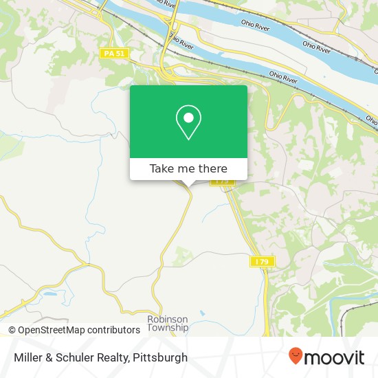 Miller & Schuler Realty map