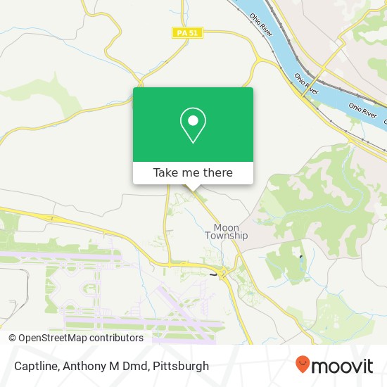 Mapa de Captline, Anthony M Dmd