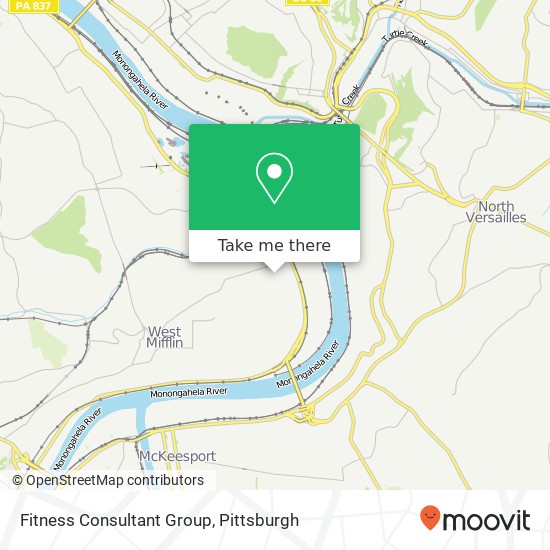 Mapa de Fitness Consultant Group