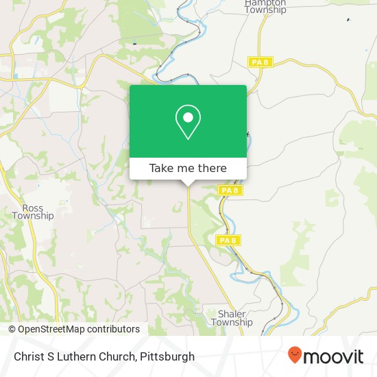 Christ S Luthern Church map