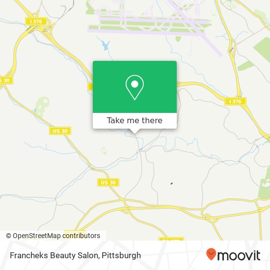 Mapa de Francheks Beauty Salon