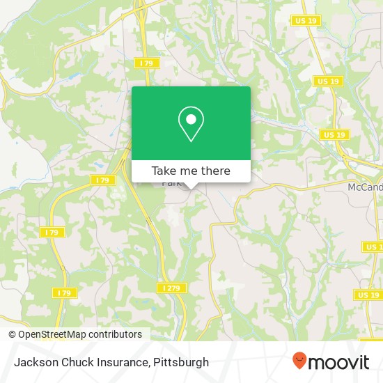 Mapa de Jackson Chuck Insurance