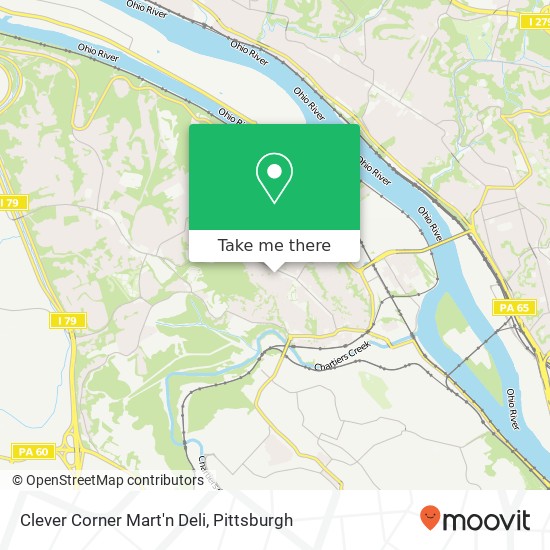 Mapa de Clever Corner Mart'n Deli