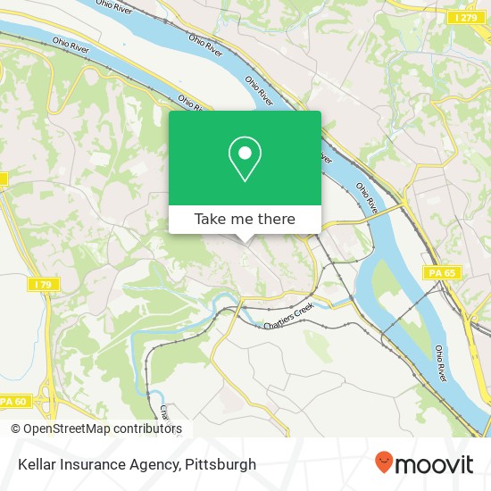 Mapa de Kellar Insurance Agency