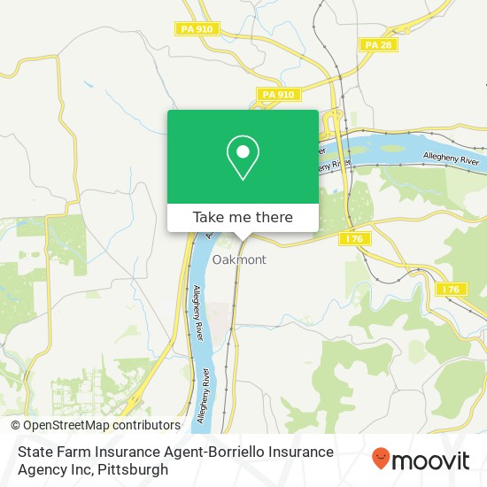 Mapa de State Farm Insurance Agent-Borriello Insurance Agency Inc