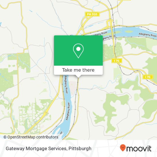 Gateway Mortgage Services map