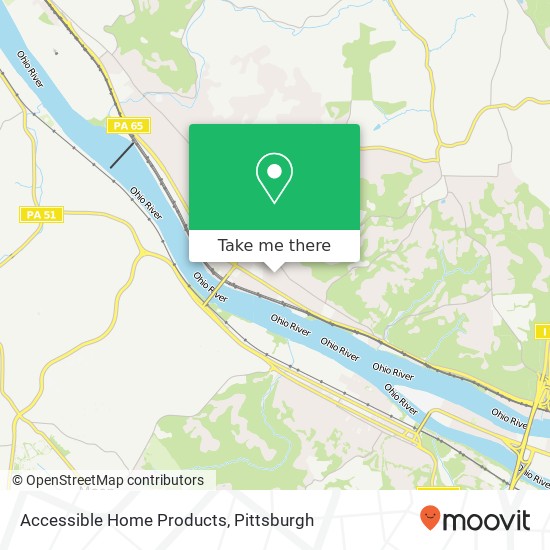 Mapa de Accessible Home Products