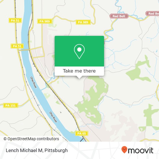 Lench Michael M map