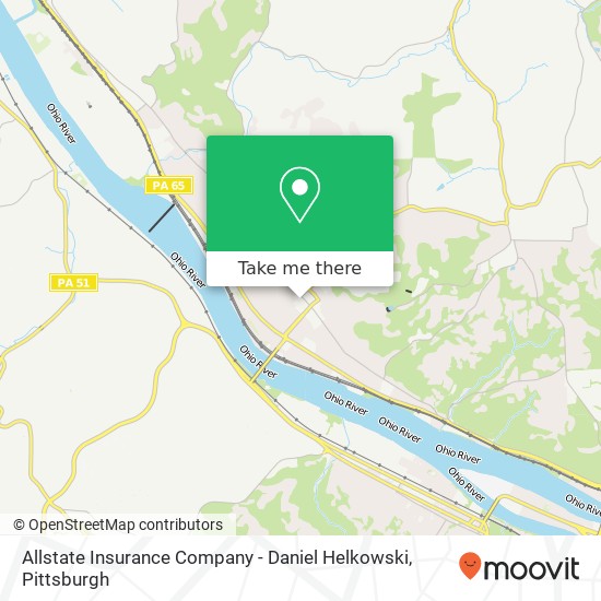 Mapa de Allstate Insurance Company - Daniel Helkowski