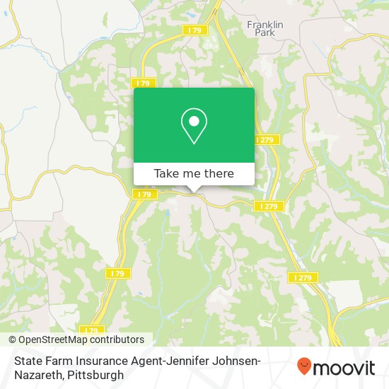 State Farm Insurance Agent-Jennifer Johnsen-Nazareth map