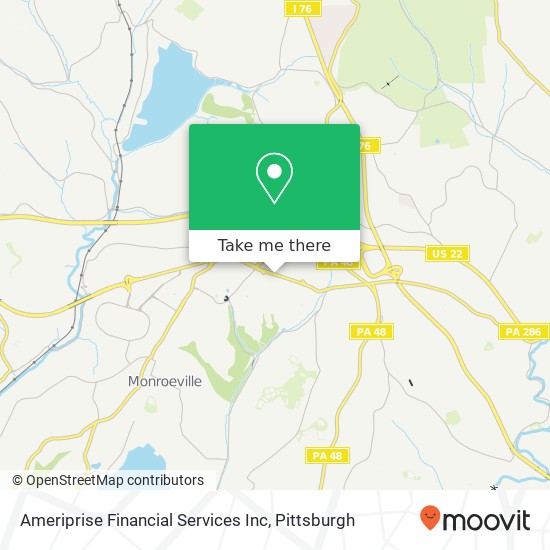 Ameriprise Financial Services Inc map