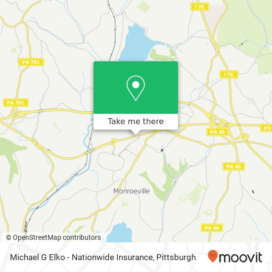 Michael G Elko - Nationwide Insurance map