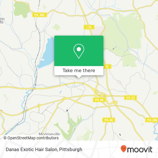 Danas Exotic Hair Salon map