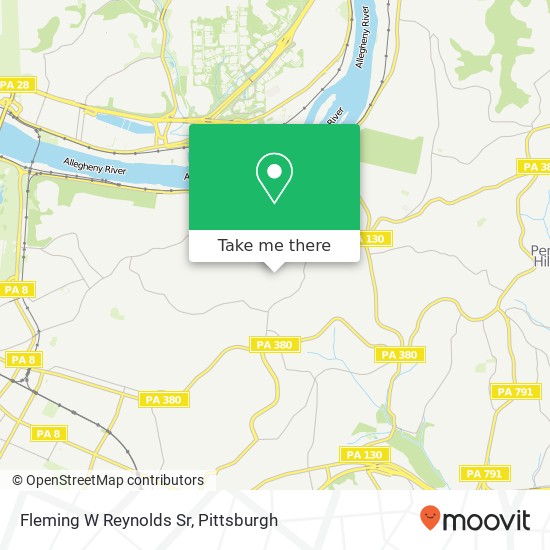 Mapa de Fleming W Reynolds Sr