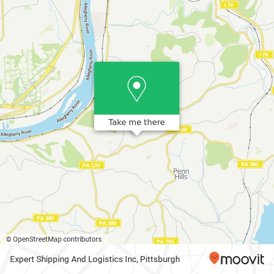 Mapa de Expert Shipping And Logistics Inc