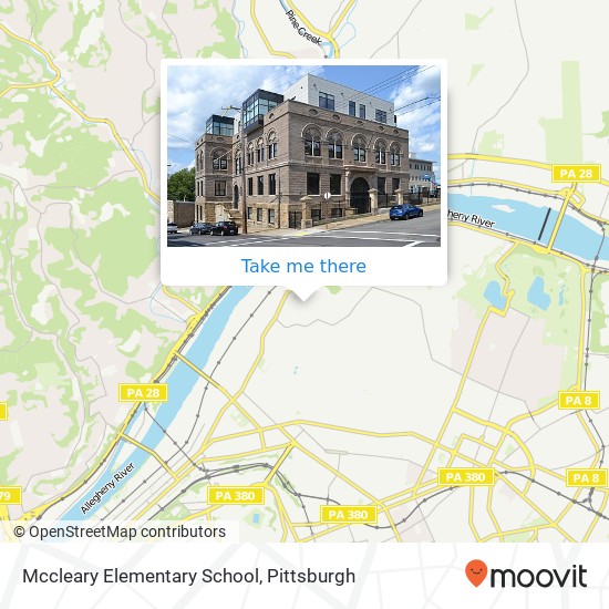 Mapa de Mccleary Elementary School