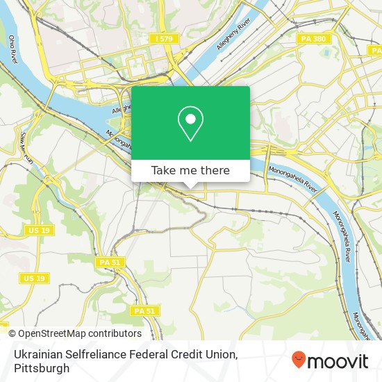 Mapa de Ukrainian Selfreliance Federal Credit Union