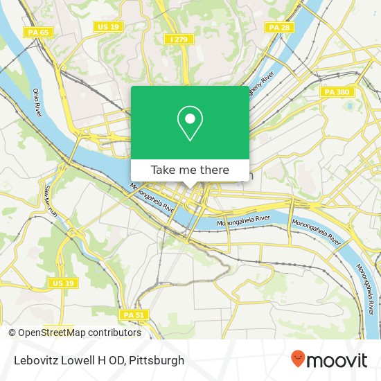 Lebovitz Lowell H OD map