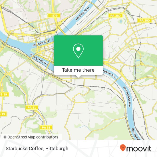 Starbucks Coffee map