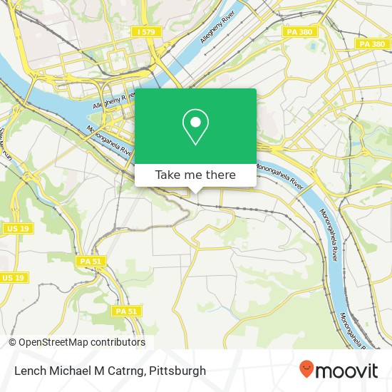 Lench Michael M Catrng map