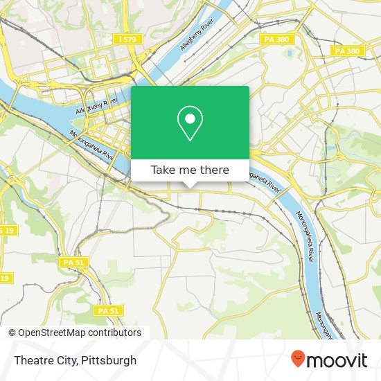 Mapa de Theatre City