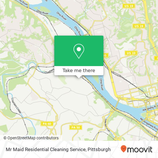 Mr Maid Residential Cleaning Service map