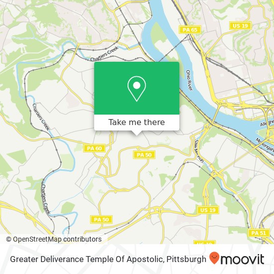 Greater Deliverance Temple Of Apostolic map